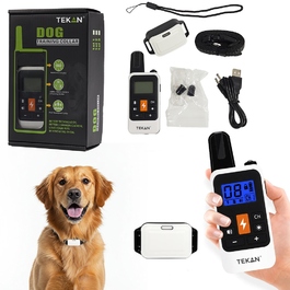 Електричний нашийник для дресирування собак з пультом дистанційного керування та великим радіусом дії