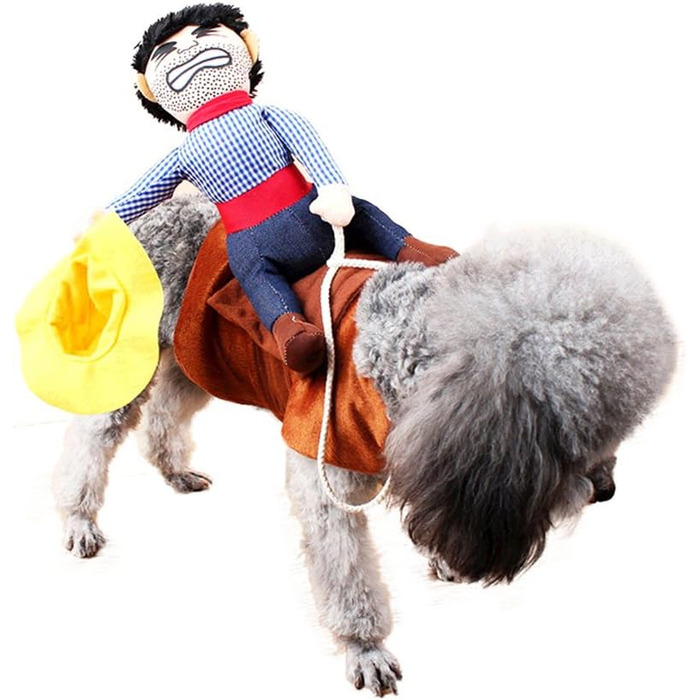 Костюм для собаки Ковбойський стиль: теплий, зручний набір для фотосесій та святкування, XL