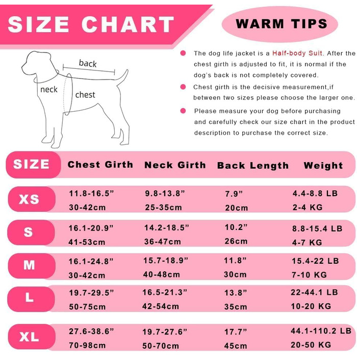 Жилет для плавання собак Doglay з принтом акули, рожевий, X-Small. Забезпечує плавучість та безпеку під час купання та катання на човні.