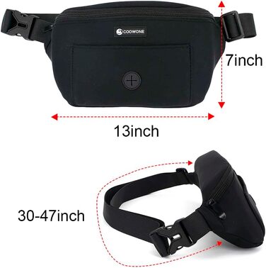 Сумка для собак, кишенька для ласощів з тримачем для відходів, регульований поясний ремінь, сумка на животі для жінок, чоловіків, проста у використанні для дресирування цуценят, подарунок для любителів собак, чорна