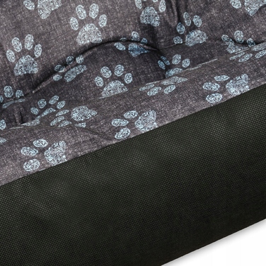 Ортопедичне ліжко для собак Superkissen24, сіре, 120 см x 90 см