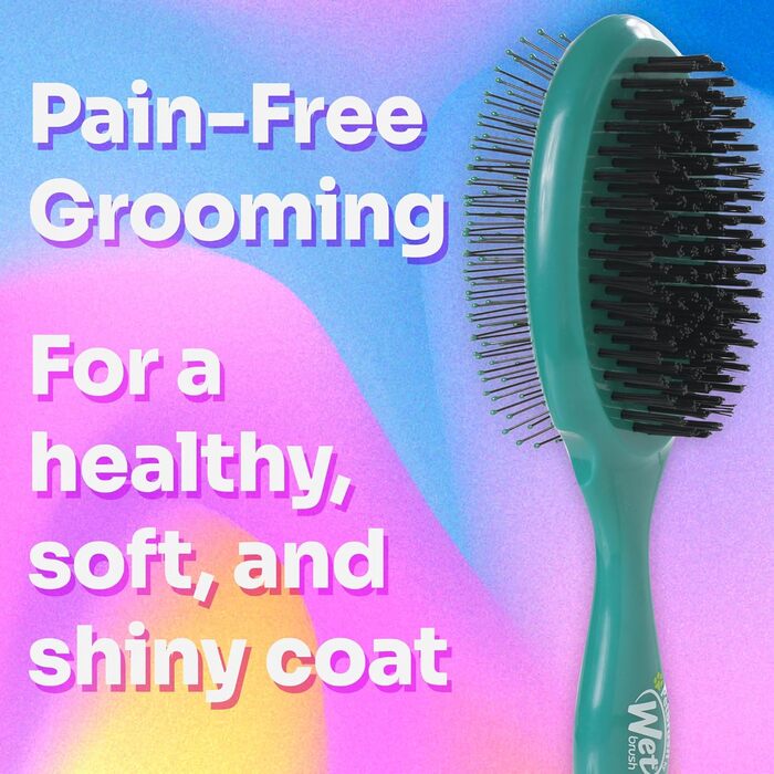 Щітка Wet Brush Ultimate Dual-Sided для собак, котів та кроликів - IntelliFlex, турк. блакитний