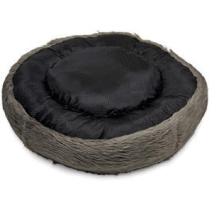 Ліжко для собак Petface з штучного хутра у формі пончика, Donut-ліжко