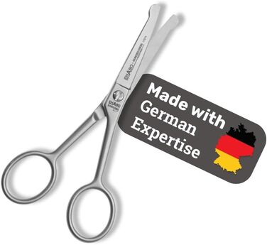 Пінцет для собак EHASO Premium 12 см з округлою кінчиком | Пінцет для грумінгу, вигнутий клинок, компактний та точний | Пінцет для собак преміум-якості | Підходить для всіх порід собак