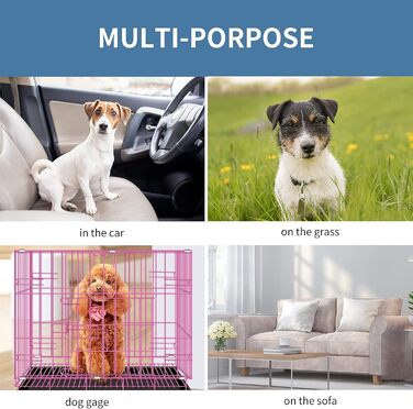 М'який килимок для собак та котів IEUUMLER FC004, 102*69 см / 89*58 см, сірий