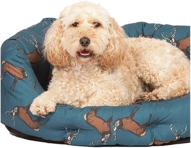 Лягу для собак Danish Designs Waldhirsch, 90x75 см, глибокий, машинне прання