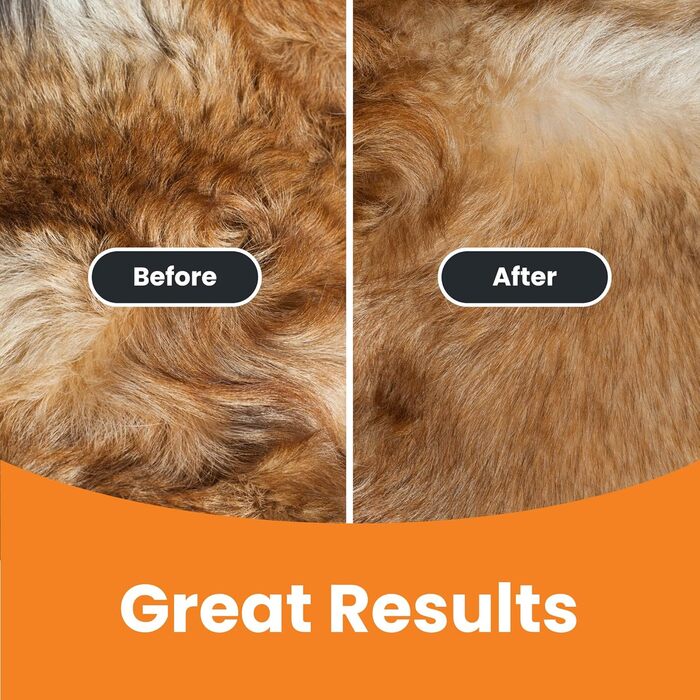 GoPets самочистяча професійна пуходерка-щітка для догляду за собаками та котами