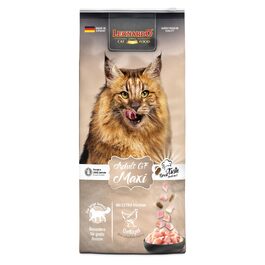 Сухий корм для дорослих великих порід котів LEONARDO Adult GF Maxi з птицею, беззерновий, 1.8 кг