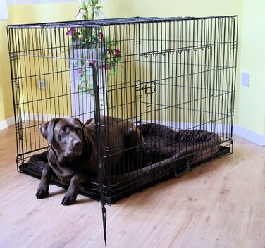 Клітка для собак MYPETS X-Treme Safe з піддоном, для дому та вулиці, 91x60x66 см
