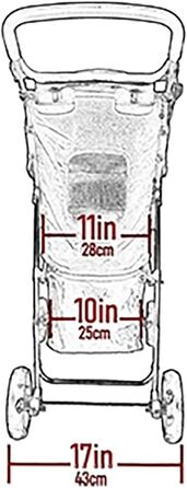 Дитяча коляска для тварин Pet Gear Happy Trails Lite, Dark Platinum, з підкладкою та ремінком безпеки