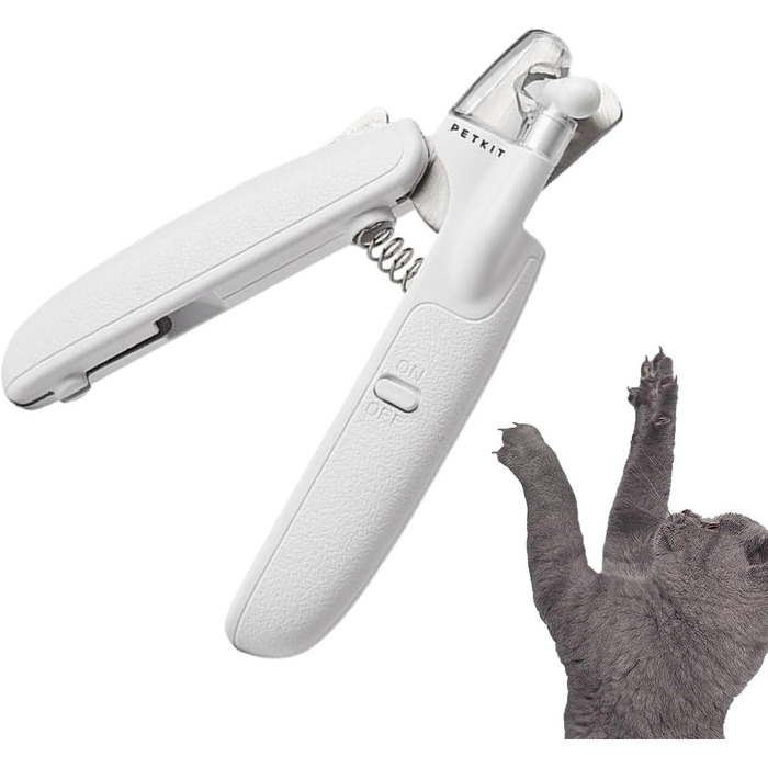 Триммер для собак та котів з підсвічуванням LED | Професійний триммер для догляду за кігтями | Для дому, подорожей та кемпінгу