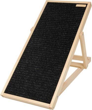 Рампа для собак і котів | Дерев'яна складана рамка для підйомів на ліжко/диван/в автомобіль | Natural