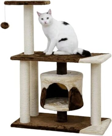 Драбина для котів Kerbl Jade Pro, 96 см, коричневий/бежевий, 70x35x86 см