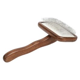 Гребінець для грумінгу SOLUSTRE для собак та котів: масажний, проти слизький, видаляє шерсть, для довгої та короткої шерсті