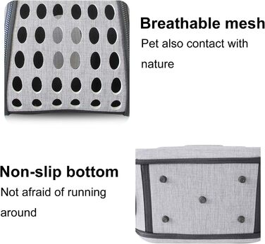 Транспортна сумка для собак і котів, переноска для тварин, дорожня сумка-переноска для маленьких собак і котів, до 4 кг, рожевий колір