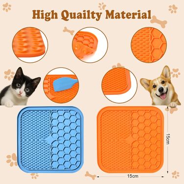 Килимок для грумінгу собак та котів AiQInu з присосками (2 шт.)