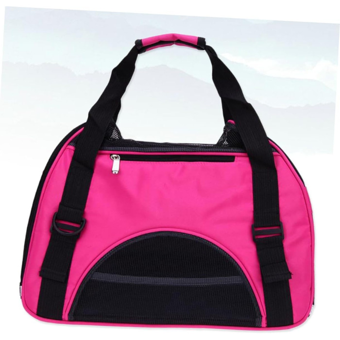 Транспортувальна сумка-рюкзак для котів та маленьких собак Gadpiparty, дихаюча, складана, червона