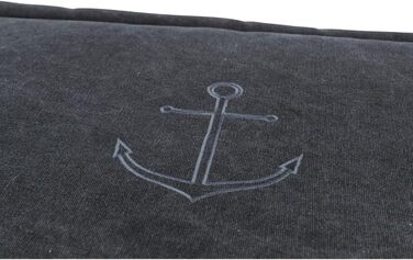 Килимок для собак TRIXIE Nordic Föhr 70x55 см, чорний - зручне ліжко для собак середніх та маленьких порід, міцний матеріал, можна прати