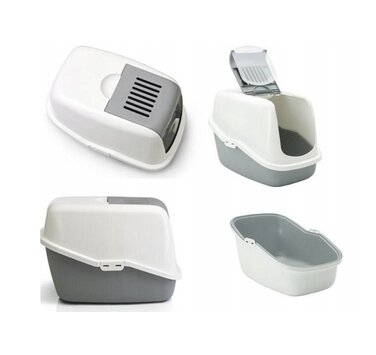 Закритий лоток для котів Savic, 56 см x 39 см x 39 см