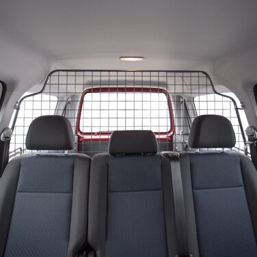 Сітка-перегородка Travall для Volkswagen Caddy (2003-2020). Захист багажника для собак, міцне сталеве сітка.