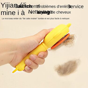 Щітка для вичісування шерсті собак та котів, масажна щітка для грумінгу домашніх тварин