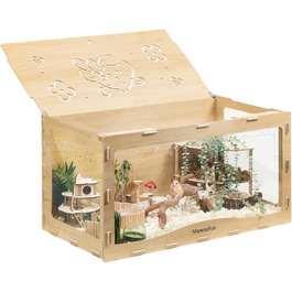 Клітка для хом'яків та морських свинок велика 100x50x50 см з дверцятами – Die haustür