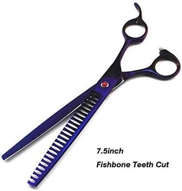 Набір професійних ножиць для грумінгу собак та котів (4 шт.): прямі, зігнуті, для стрижки та фінальної обробки. Виготовлені з нержавіючої сталі.