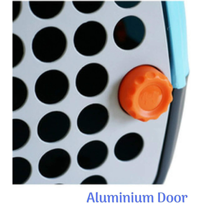 Транспортний бокс для собак та котів UNITED PETS A.U.T.O., міцний, виготовлений в Італії, зелений/бежевий, з гігієнічним килимком, 51 x 37 x 33 см