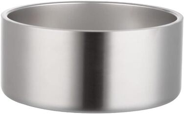 Нержавійна миска для собак та котів Gteller, подвійні стінки, 907 мл, BPA-free, протиковзна