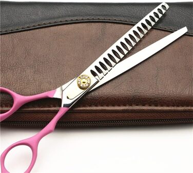 Набір професійних ножиць для грумінгу собак 7.0 дюймів, нержавіюча сталь, для тіла, лап, обличчя, безпечні та гострі