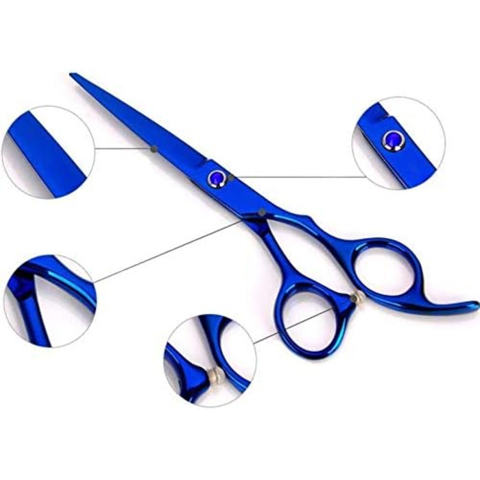 Набір професійних ножиць для грумінгу собак 6 дюймів - Qunine
