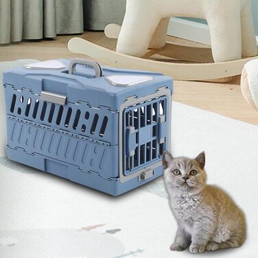 Транспортна переноска для собак та котів, складана, для перевезень літаком, з ручкою