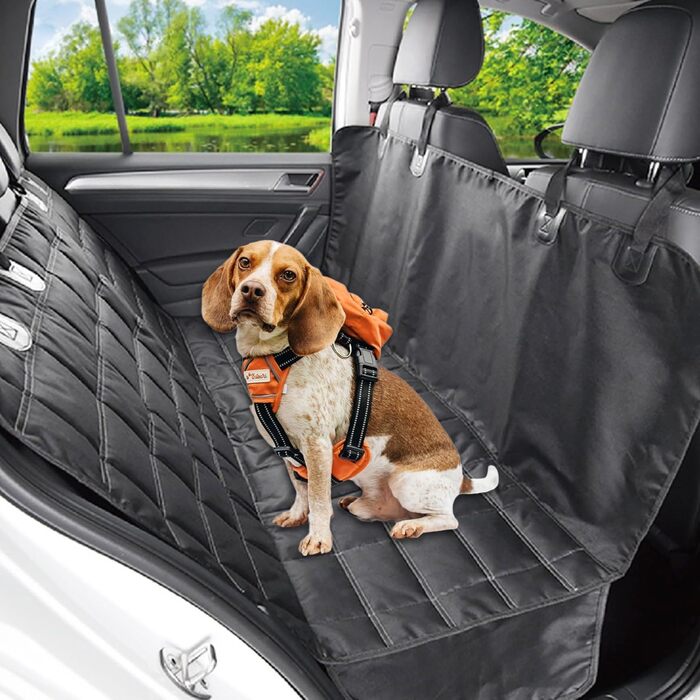 Килимок для собак у машину, вологостійкий та стійкий до подряпин, знімний та пральний, універсальний, 162.5x152.4 см, для легкових автомобілів, вантажівок, SUV