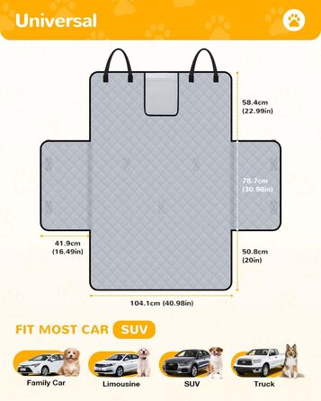 Захисна килимок для багажника авто від Lekespring: водонепроникний, стійкий до подряпин, з захистом бокових стінок та краю завантаження. Легкий у догляді та міцний. Колір: сірий