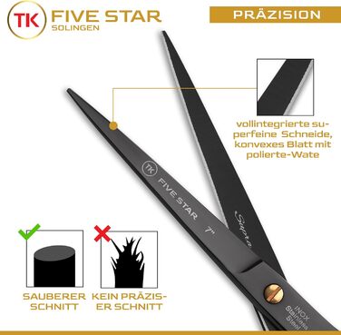 Професійна фризьорська ножиці Supra Premium 7