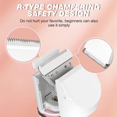 Машинка для стрижки собак Leise, 4 в 1: стрижка тіла, обличчя, вух, подушечок лап. Ідеальна для собак та котів.