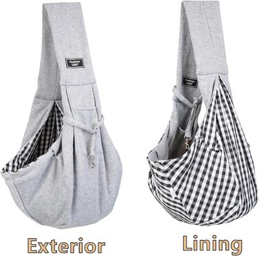 Сумка-переноска для собак, переноска для маленьких собак, сумка для вигулу собак, регульована переноска для тварин, комфортна, для прогулянок та подорожей