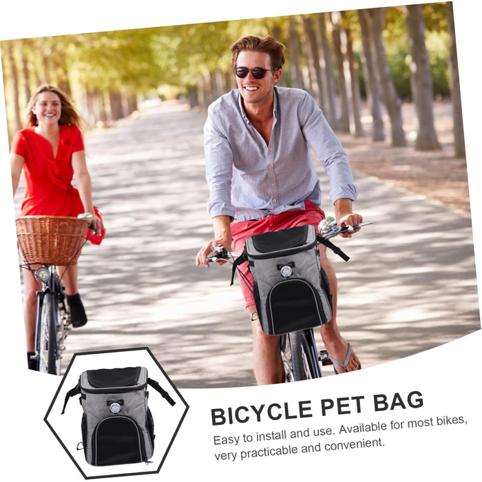 Сумка для перевезення тварин Milisten: складана переноска для собак та котів з високоякісного поліестеру