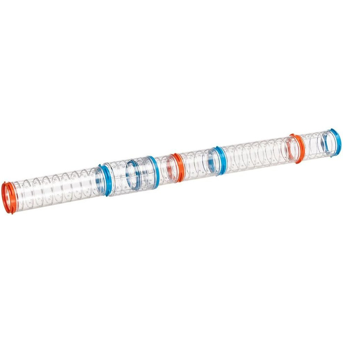 Ferplast Набір тунелів для хом'яків Röhren Hamster-Set (7 частин) - прозорі тунелі з вентиляцією, іграшка для клітки