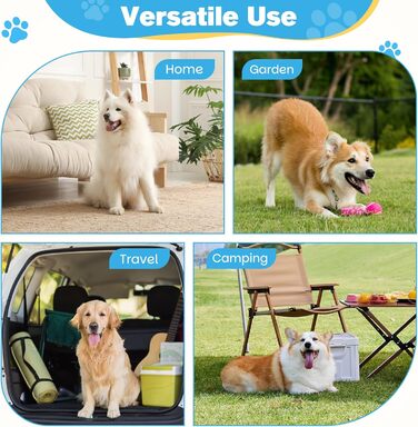 Підвищена годівниця для собак Zivacate, 6 рівнів регулювання висоти та нахилу, годівниця-станція, 2 миски з нержавіючої сталі, 1 миска для уповільнення годування, антиковзна, для середніх та великих собак