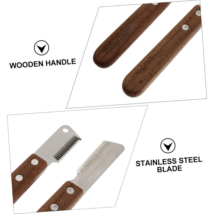 Набір для грумінгу собак та котів VICASKY: щітка та гребінець для видалення ворсу та масажу