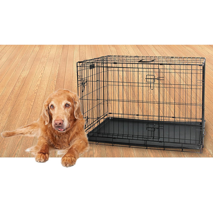 Клітка для транспортування Pawise PAWI12535, 122x76x84 см, металева