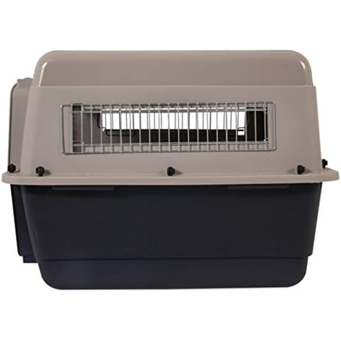 Petmate Ultra Vari: Будка для собак середнього та великого розміру, 101.6 см, 70-40.8 кг, Taupe/Schwarz (L 71 x B 52 x H 55 см)