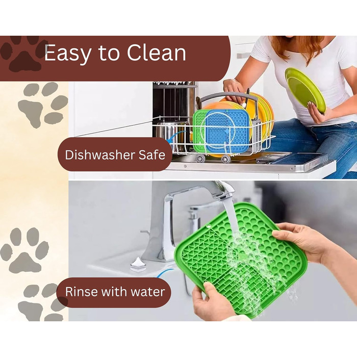 Лежак-іграшка для собак та котів Foodie Puppies: килимок для повільного годування з силікону з присоскою, IQ-іграшка, для всіх порід