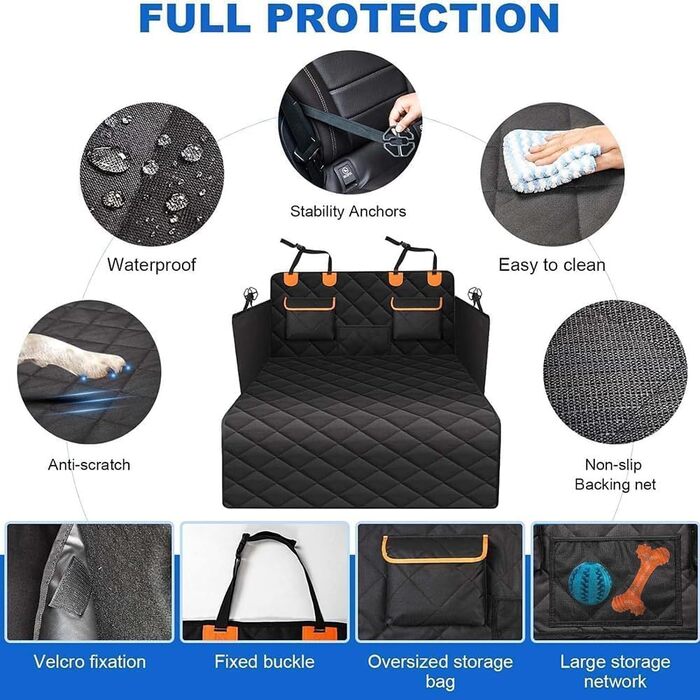 Захист для багажника Mercedes EQA (H243) 2021: захист для собак, килимок для багажника, вологостійкий, антицарапинний