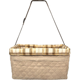 PetSafe Happy Ride Автокрісло для собак до 11 кг, з підкладкою, світло-коричневе