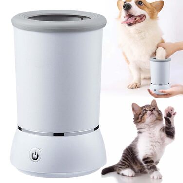 Очищувач лап для собак: силіконовий пристрій для миття лап, автоматичний, портативний. М'який очищувач лап для домашніх тварин, для догляду за лапами.