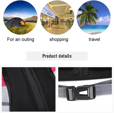 Рюкзак для собак літній, для великих собак, для піших прогулянок (Помаранчевий, L)