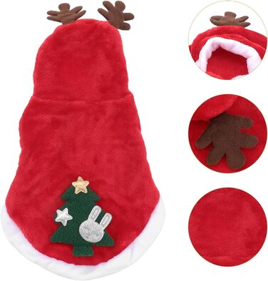 Костюм для собаки/кішки Holibanna на Новий Рік: теплий зимовий костюм (M)