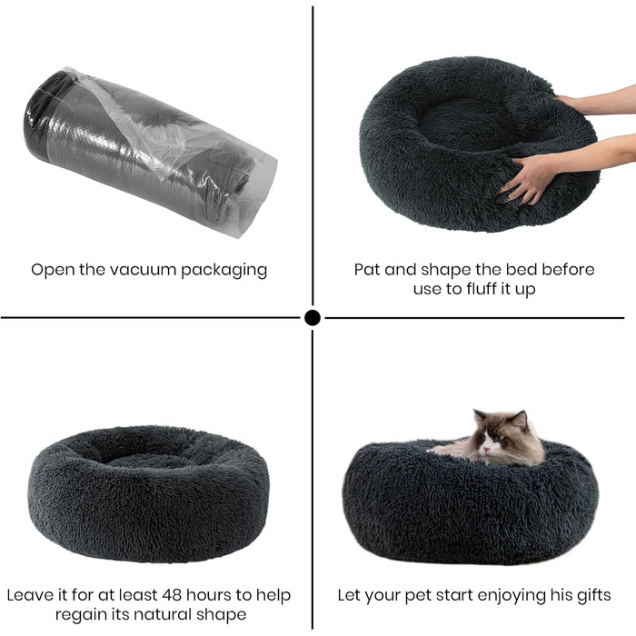 М'яке ліжко для собак та котів 